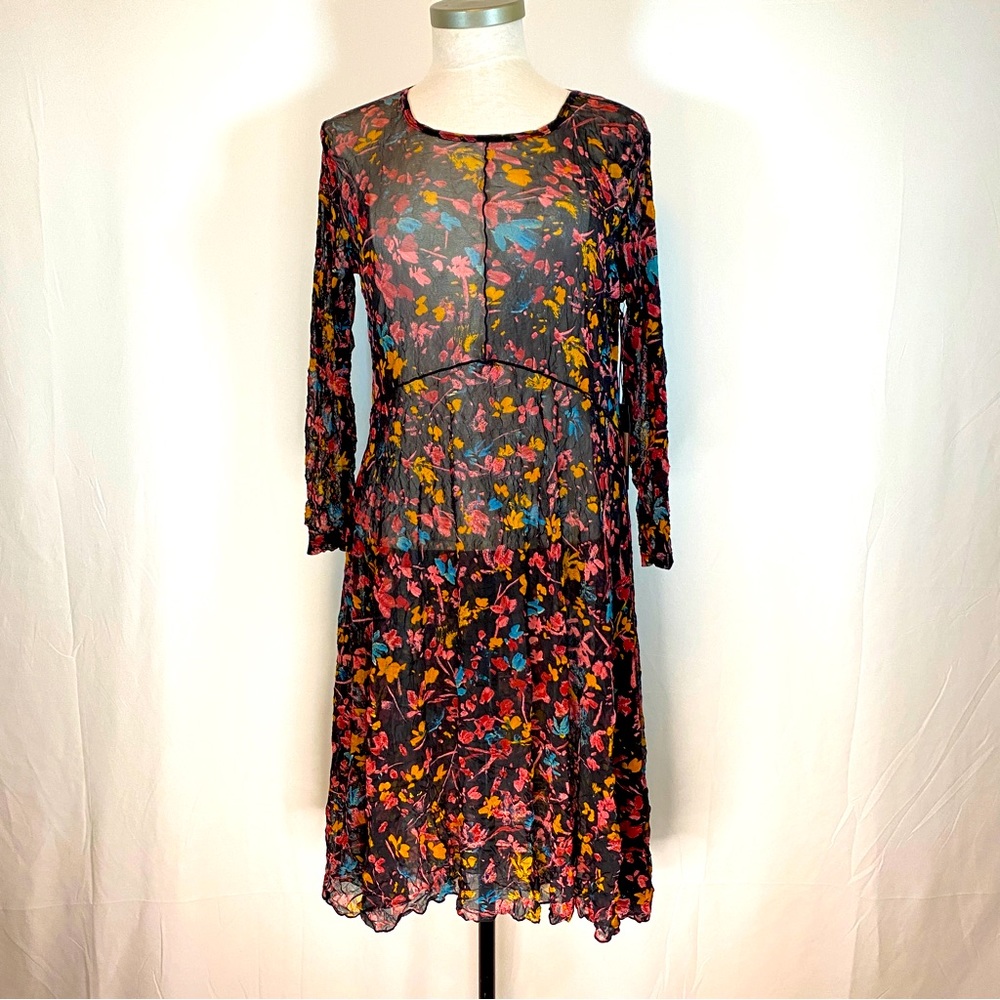 LIV by Habitat Clothes, sheer floral dress, size Small